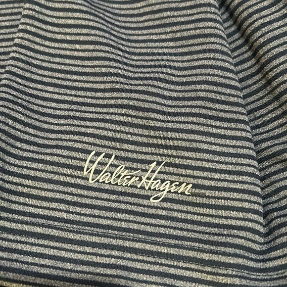 Walter Hagen Navy Striped Men’s Golf Polo- XXL - Picture 5 of 5